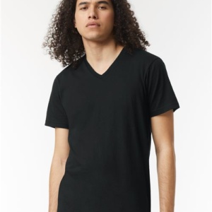 Unisex CVC V-Neck Tee