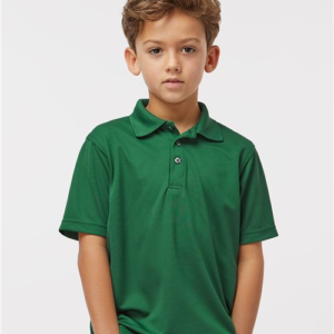 Youth Saratoga Performance Mini Mesh Polo