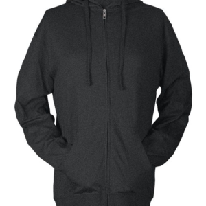 Unisex Beach Full-Zip Hooded Long Sleeve T-Shirt
