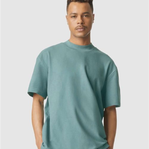 Unisex Pique Mockneck Tee