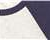 White Fleck/ Navy Triblend