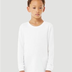 Youth Heather CVC Long Sleeve Tee