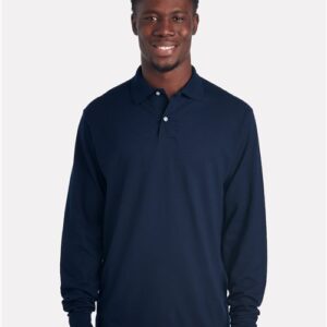 Men's Dri-Power® Long Sleeve Polo