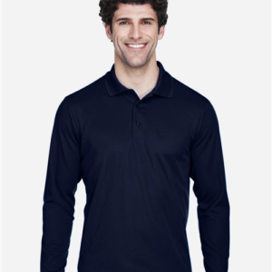 Men's Tall Pinnacle Performance Long Sleeve Piqué Polo