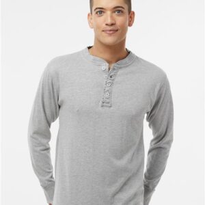 Men's Vintage Brushed Jersey Henley