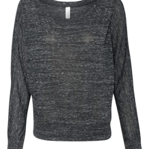 Women’s Flowy Off Shoulder Long Sleeve Tee