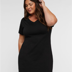 Women's Fine Jersey V-Neck Coverup