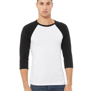 Unisex Three-Quarter Sleeve Baseball Tee