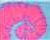 Flo Blue/ Pink