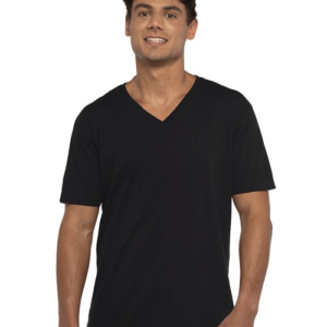 Unisex Cotton V-Neck T-Shirt
