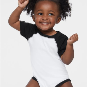 Infant Baseball Fine Jersey Bodysuit