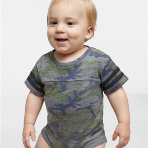 Infant Football Fine Jersey Bodysuit