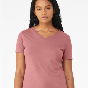 Women's Relaxed Triblend V-Neck Tee