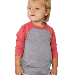 Toddler Three-Quarter Sleeve Baseball Tee