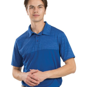 Unisex Shadow Tonal Heather Polo