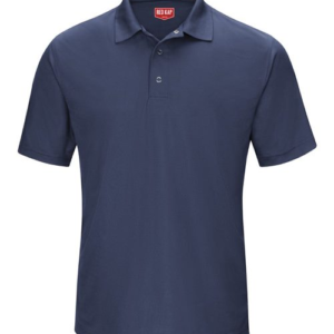 Men's Performance Knit Gripper-Front Polo