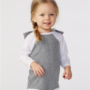 Infant Fine Jersey Character Hooded Long Sleeve Bodysuit with Ears
