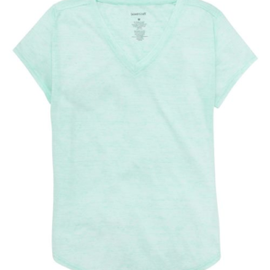 Girls' Snow Heather V-Neck T-Shirt