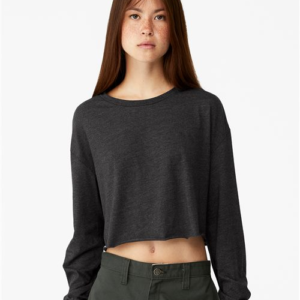Women's FWD Fashion Crop Long Sleeve Tee